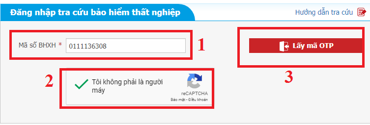 Tra cứu bảo hiểm thất nghiệp